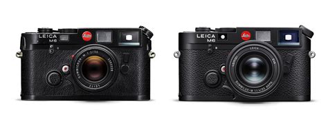 leica mp vs new m6.